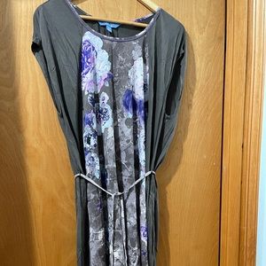 Gray Flora Vera Wang Dress